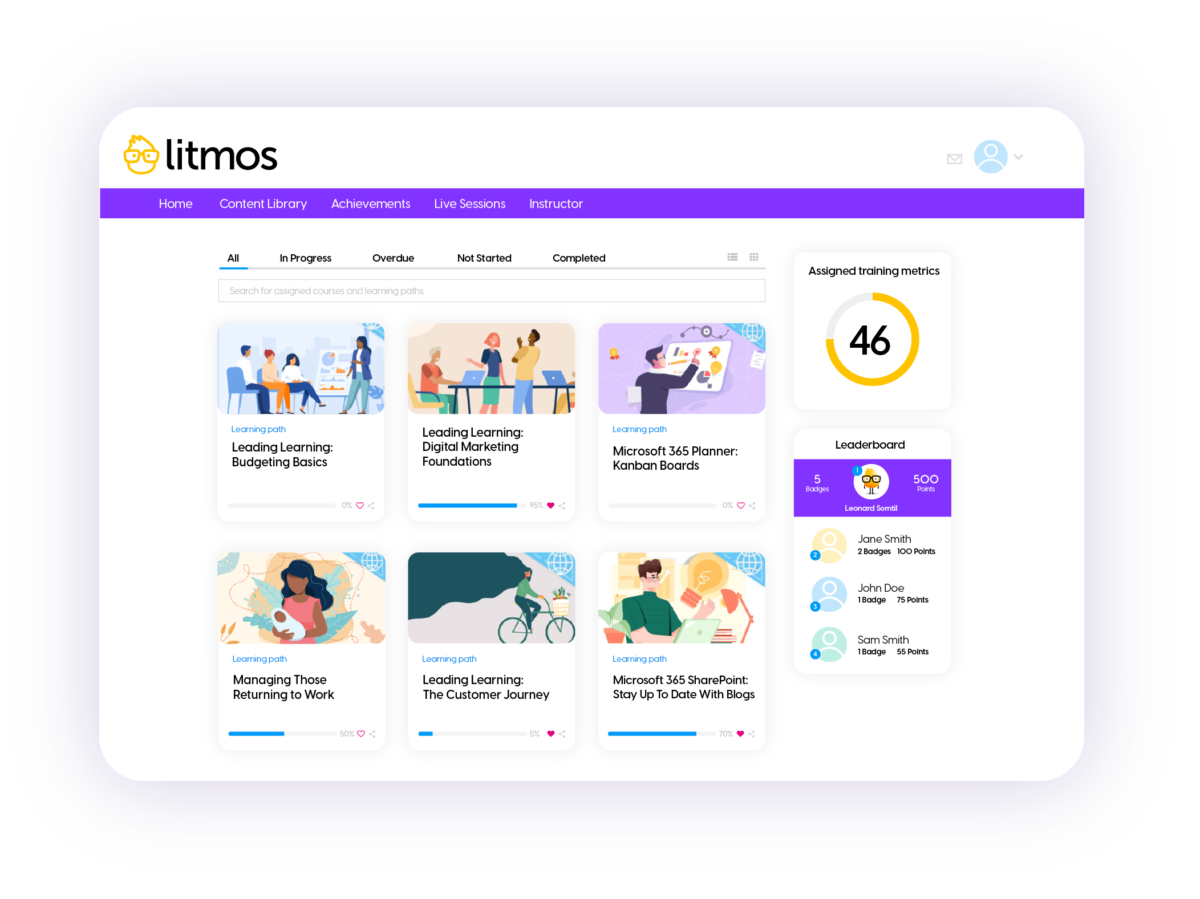 Litmos:企业培训的强大引擎_AI使用_第4张_AI问答站 Litmos:企业培训的强大引擎_https://ai.lansai.wang_AI使用_第4张