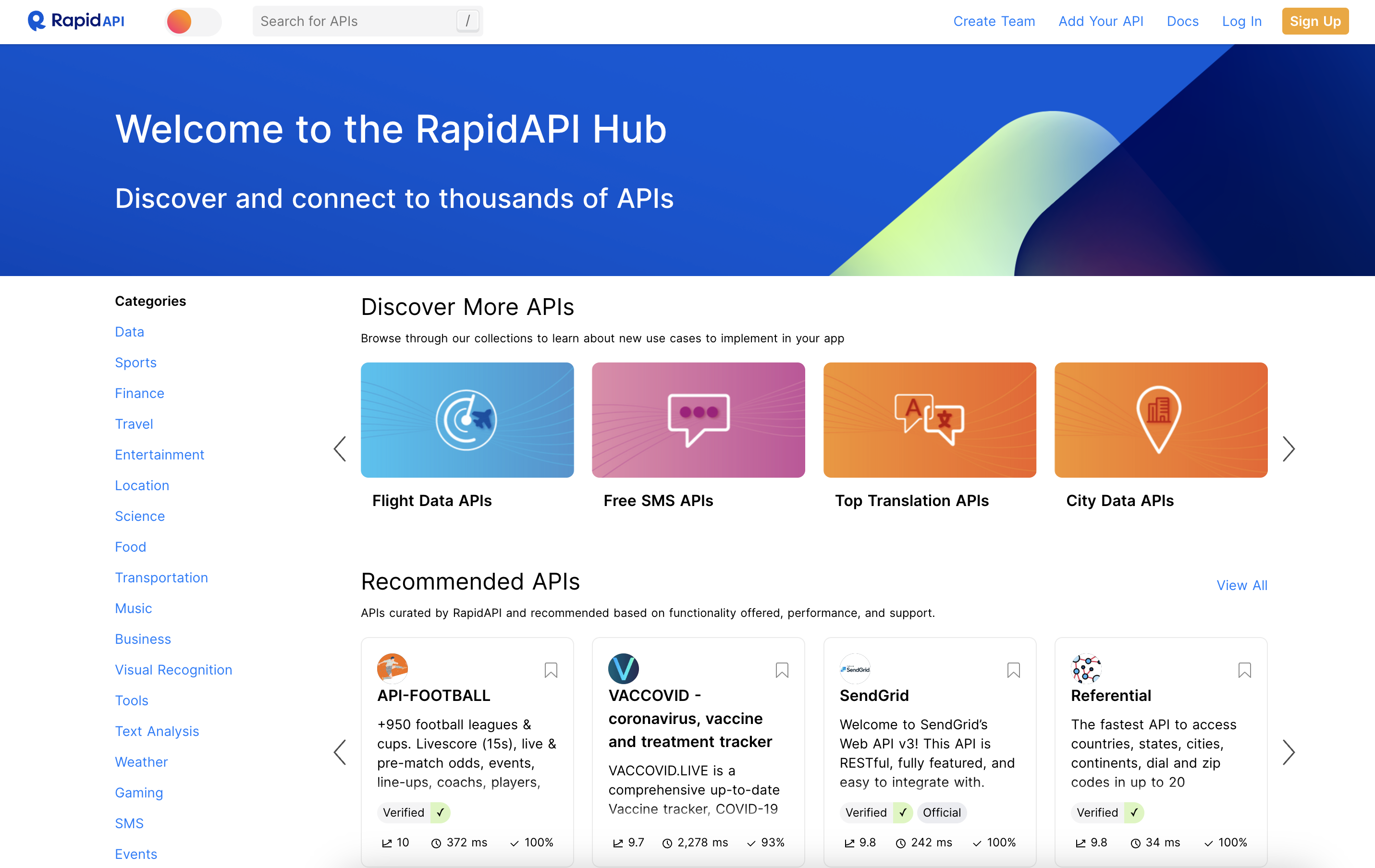 RapidAPI：API 集成的一站式平台详解_https://ai.lansai.wang_AI使用_第1张