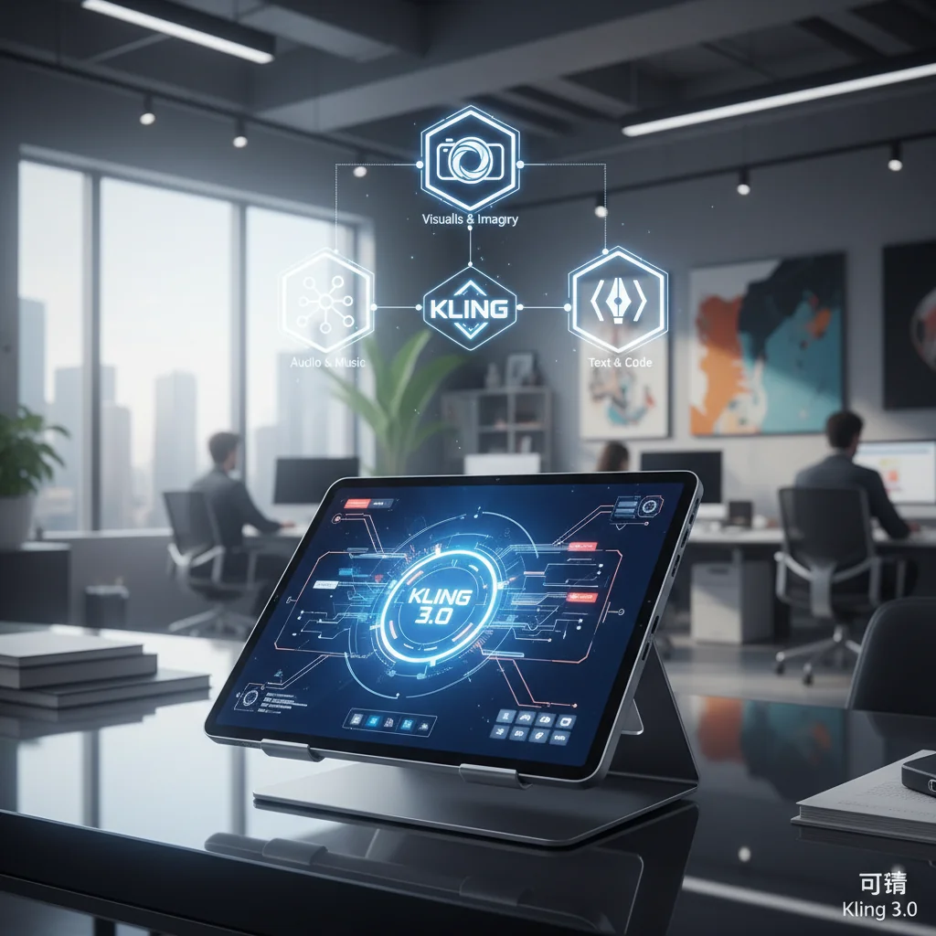 可灵Kling 3.0全新升级 三大核心功能解决你的创作难题_AI百宝箱_第1张_AI问答站 可灵Kling 3.0全新升级 三大核心功能解决你的创作难题_https://ai.lansai.wang_AI百宝箱_第1张