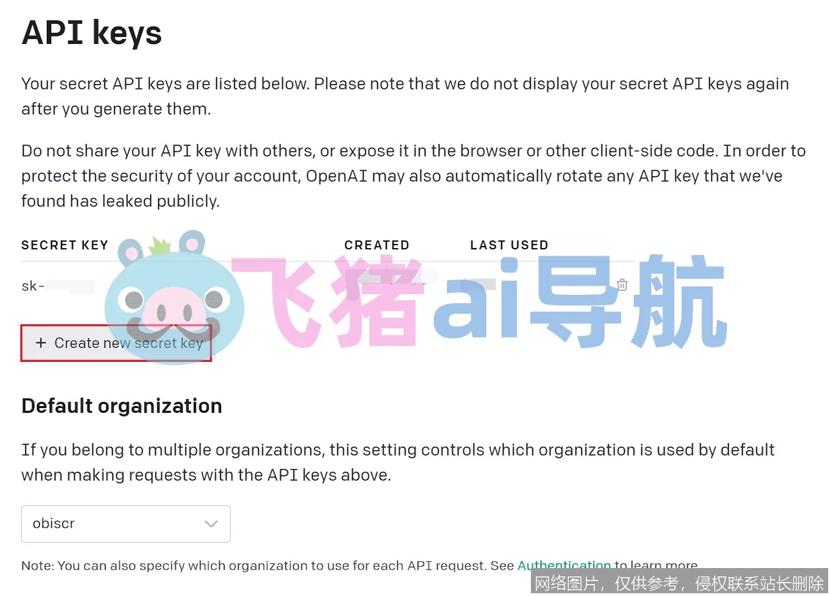 如何正确使用API Key？_https://ai.lansai.wang_AI问答解惑_第4张