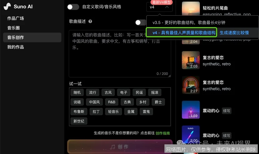 2026 Suno V3 教程：从零开始手把手教你创作商用级 AI 音乐_https://ai.lansai.wang_AI教程_第1张