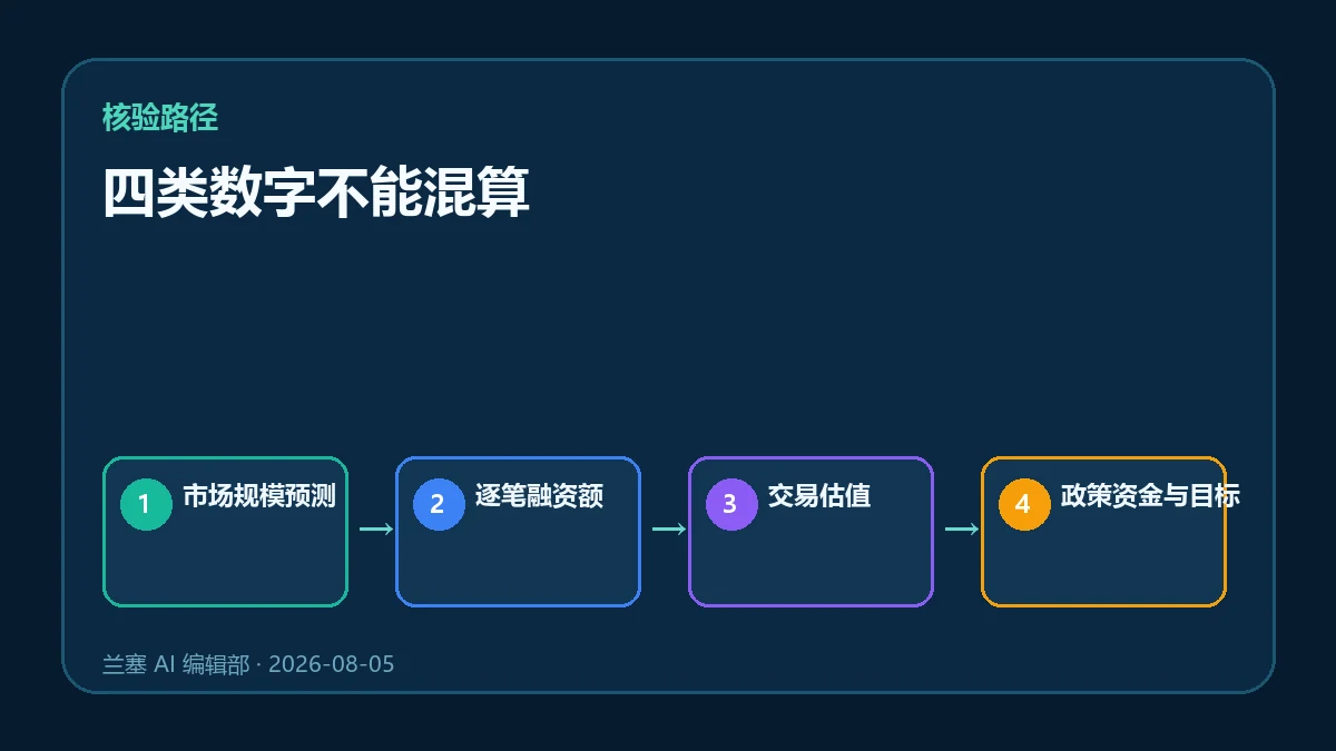 四类数字不能混算的四步核验图